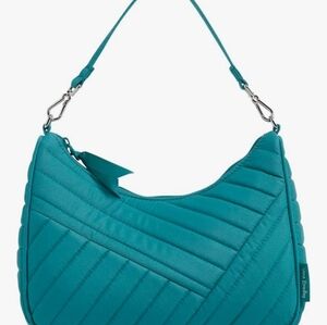 VERA BRADLEY NWT Frannie Mini Crescent Forever Green Crossbody